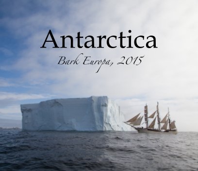 Antarctica Bark Europa, 2015 book cover