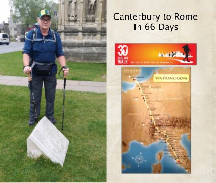 Canterbury to Rome in 66 Days book cover