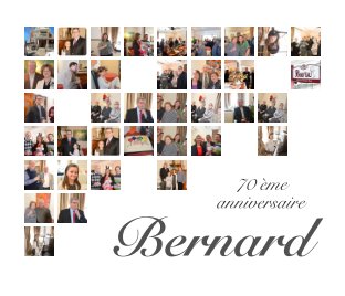 70 ans Bernard book cover