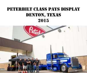 Peterbilt Class Pays Display 2015 book cover