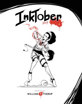 Inktober 2015 - William Thorup - Hardcover book cover