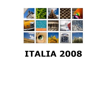 ITALIA 2008 book cover