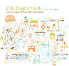 Lilla Rogers Studio mini-portfolio Representing Artists Internationally book cover
