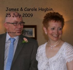 James & Carole Hogbin, 25 July 2009 book cover