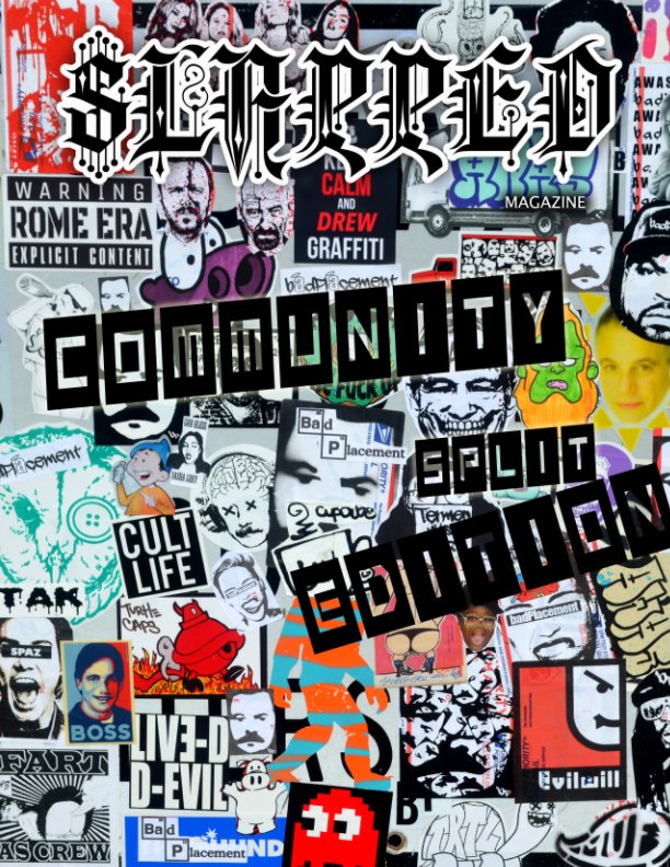 Community / Stuck Underground Split Edition nach Slapped Magazine anzeigen