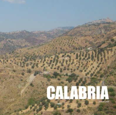 Calabria 2008 book cover