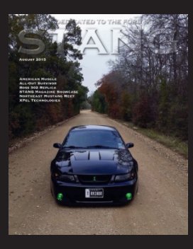 STANG Magazine August 2015 book cover