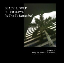 BLACK & GOLD SUPER BOWL "A Trip To Remember" book cover