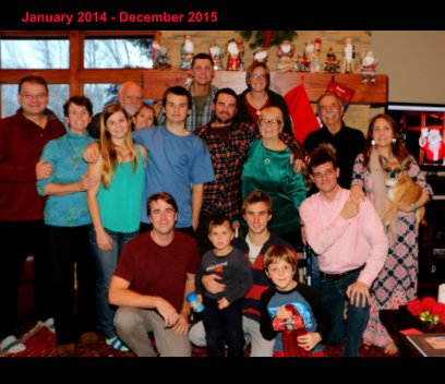 January 2014 -December 2015. Jenkins Family Photo in Colorado USA book cover