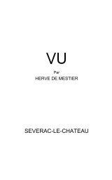 VU par Hervé de Mestier book cover