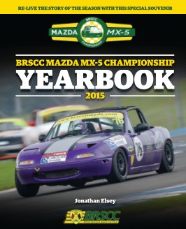 BRSCC Mazda MX5 Championship Yearbook 2015 book cover