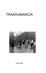 TRASHUMANCIA book cover