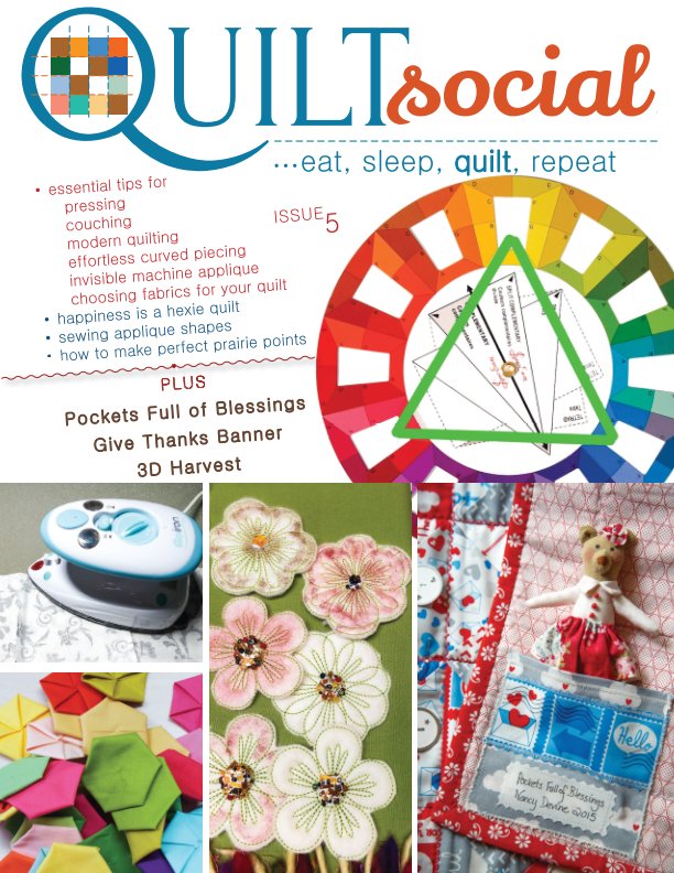 View QUILTsocial Issue 5 by A Needle Pulling Thread