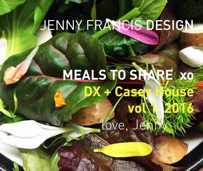 Ver MEALS TO SHARE por JENNY FRANCIS DESIGN