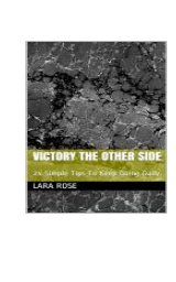 VICTORY THE OTHER SIDE: 24 Simple Tips To Keep Going Daily book cover