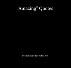 "Amazing" Quotes book cover