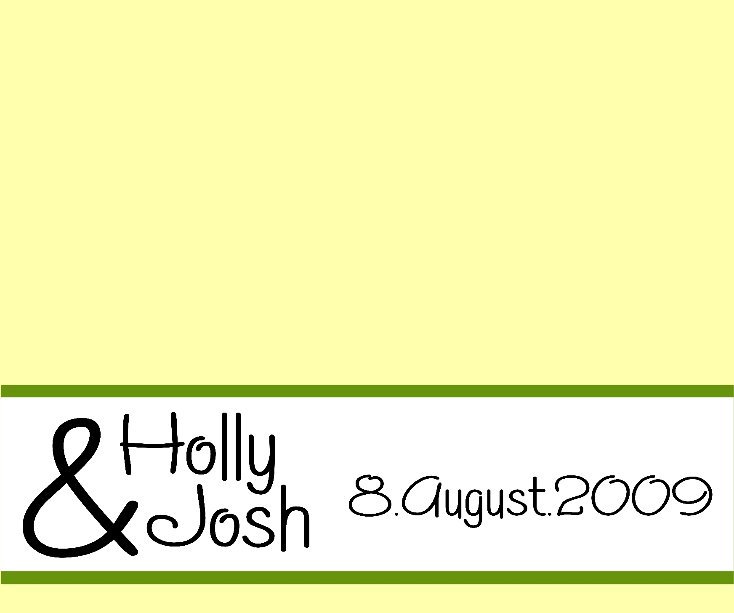 View Holly and Josh wedding guest book by Nicole Roach