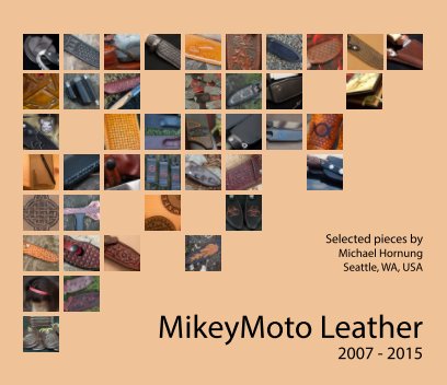 MikeyMoto Leather book cover