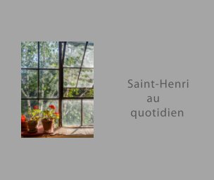 Saint-Henri au quotidien book cover