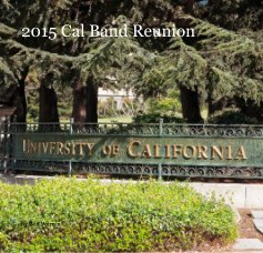 2015 Cal Band Reunion book cover