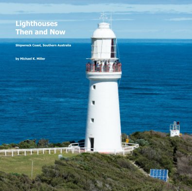 Lighthouses Then and Now book cover
