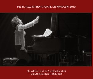 FestiJazz Rimouski 2015 book cover