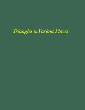 Triangles In Various Places book cover
