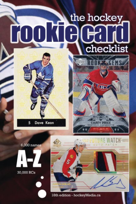Ver (Past Edition) The Hockey Rookie Card Checklist por Richard Scott