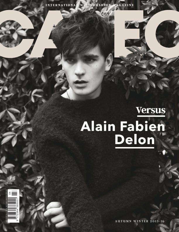 View The Versus Issue feat. Alain Fabien Delon by CALEO MAGAZINE
