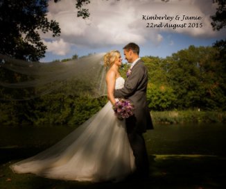 Kimberley & Jamie 22nd August 2015 book cover
