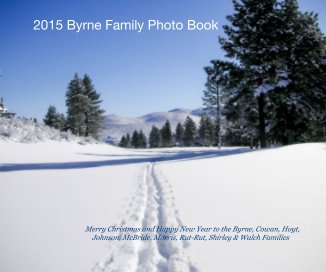 2015 Byrne Family Photo Book book cover