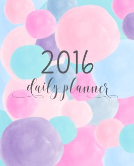 2016 Daily Planner book cover