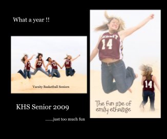 KHS Senior 2009 book cover