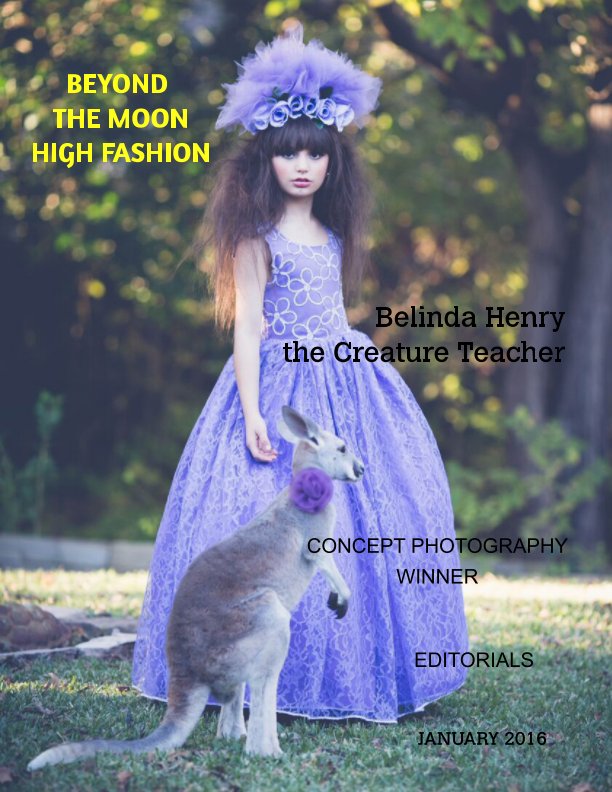Ver Beyond the Moon-High Fashion Magazine January 2016 Issue por Sheila Carroll