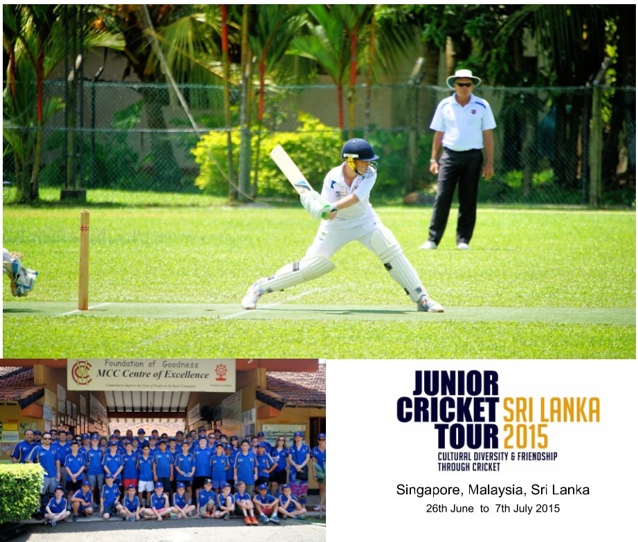 Bekijk Junior Cricket Tour of Sri Lanka 2015 op Elaine Doyle