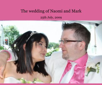 The wedding of Naomi and Mark book cover