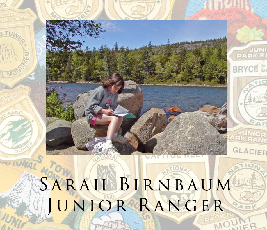 View Sarah Birnbaum, Junior Ranger by Stan Birnbaum