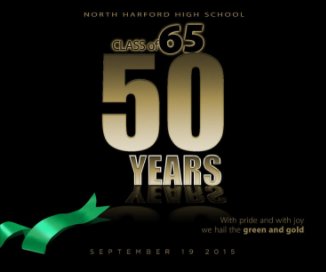 North Harford High School 50th Reunion book cover