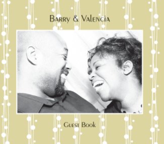 Barry & Valencia Guest Book book cover