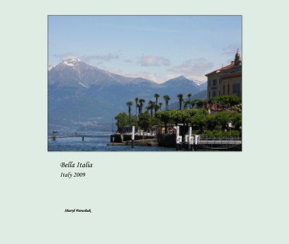 Bella Italia Italy 2009 book cover
