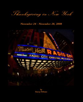Thanksgiving in New York book cover