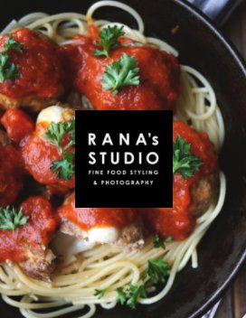 Rana's Studio / Fine food styling & photography book cover