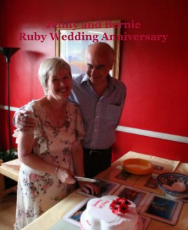 Jenny and Bernie Ruby Wedding Anniversary book cover