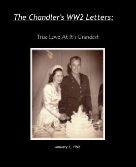 The Chandler's WW2 Letters: book cover