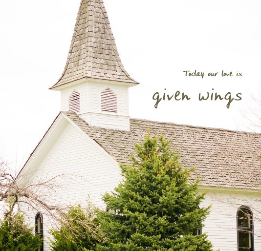 View Today our love is given wings by Hilary Hall