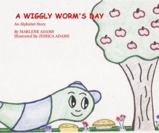 A wiggly worm's  day book cover