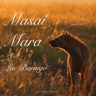 Masai janvier 2016 Mara Lac Baringo book cover