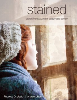 Stained book cover
