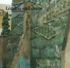 London wall decor book cover