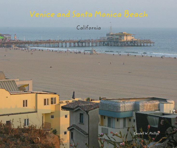 View Venice and Santa Monica Beach by Cardell W. Phillips